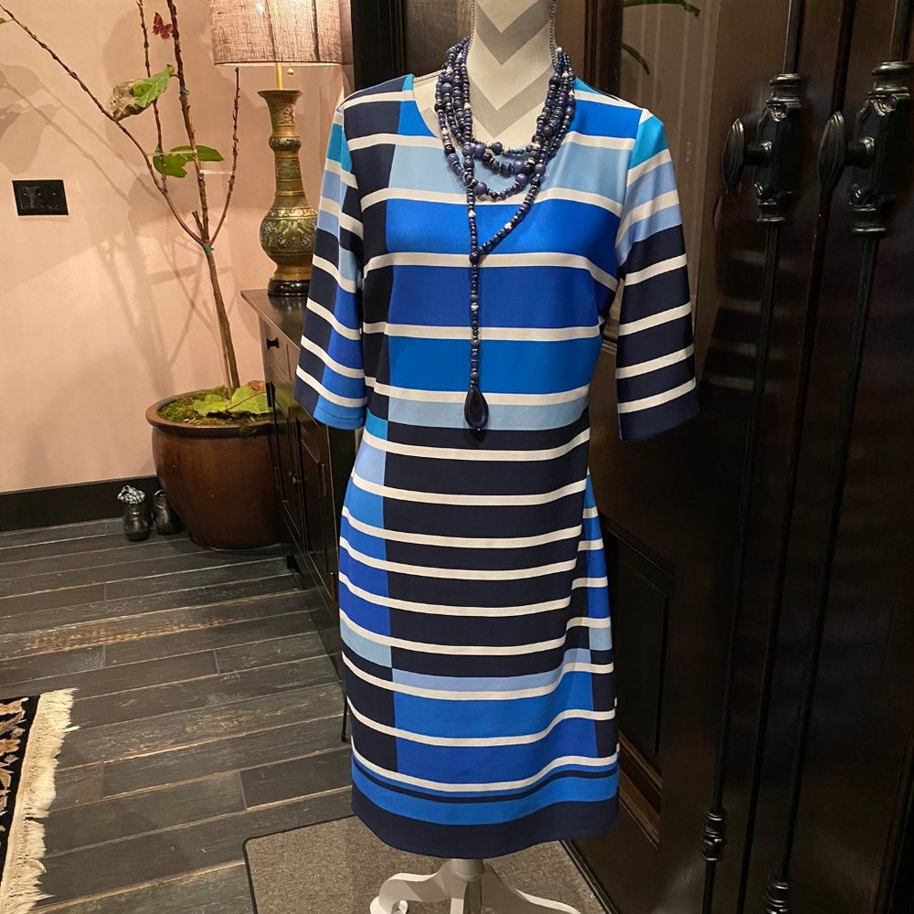 Blue Stripped Dress